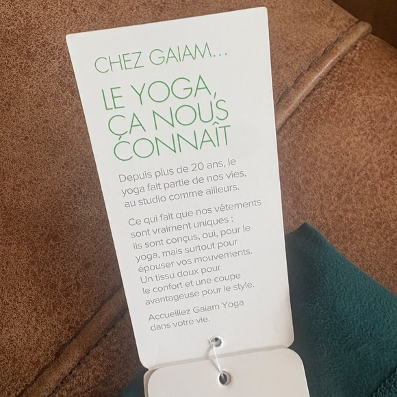 NWT Gaiam Karma Om High-Waisted 7/8 - Picture 9 of 15